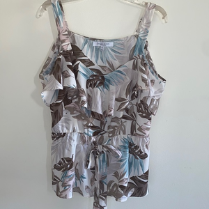 Sweet‎ Rain Tropical Blouse Size Medium